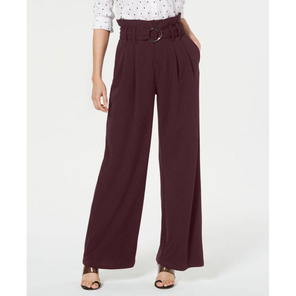 INC International Concepts O Ring Paperbag Pants